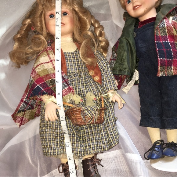 Collectible Memories porcelain handcrafted dolls - Picture 1 of 16